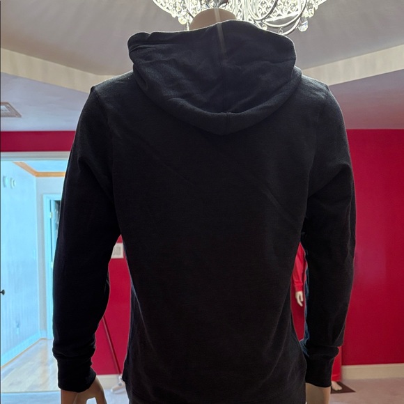 ModelCo Navy Blue Graphic Hoodie for Men - Picture 4 of 8